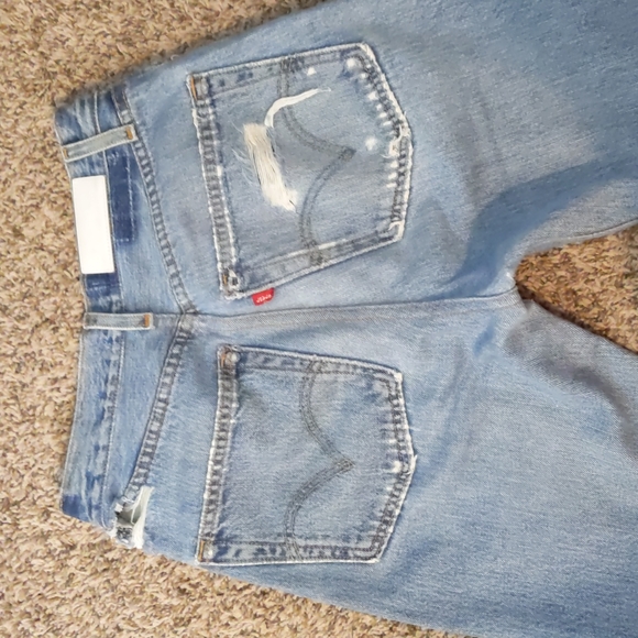 Re/done x Levi's high rise ankle crop 27 - Picture 12 of 16